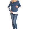 Zwangerschap trui model 147497 PeeKaBoo - Afbeelding 2