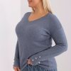 trui plus size model 190091 Factory Price - Afbeelding 3