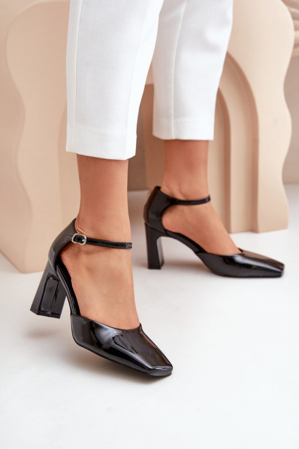 Pumps met dikke hak model 203594 Step in style