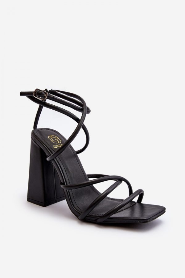 sandalen op hak model 193936 Step in style - Afbeelding 2